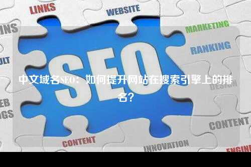 中文域名SEO：如何提升网站在搜索引擎上的排名？
